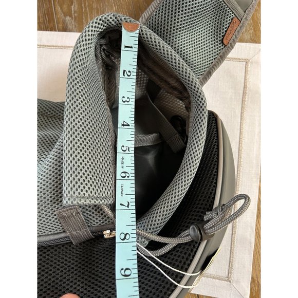Yudodo Gray Pet Carrier Shoulder Bag Mesh Breathable Size Small - Picture 9 of 12